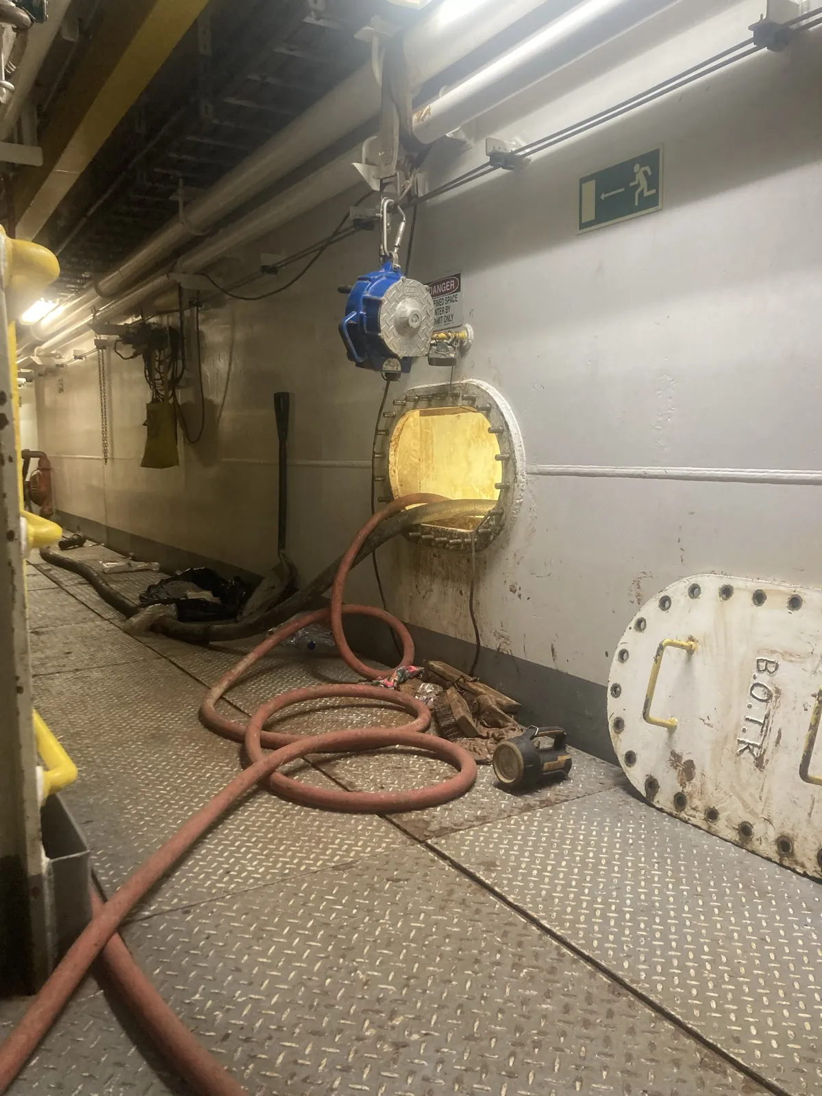Tank cleaning