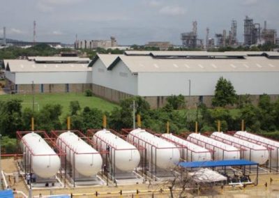 Okianus Terminal Instalación Tanques GLP
